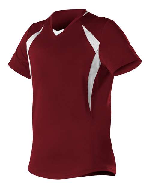 Alleson Athletic 552JG Girls' Short Sleeve Fastpitch Jersey