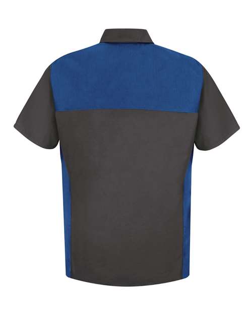 Red Kap SP28 Men's Short Sleeve Motorsports Shirt