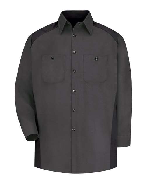 Red Kap SP18T Men's Tall Motorsports Shirt