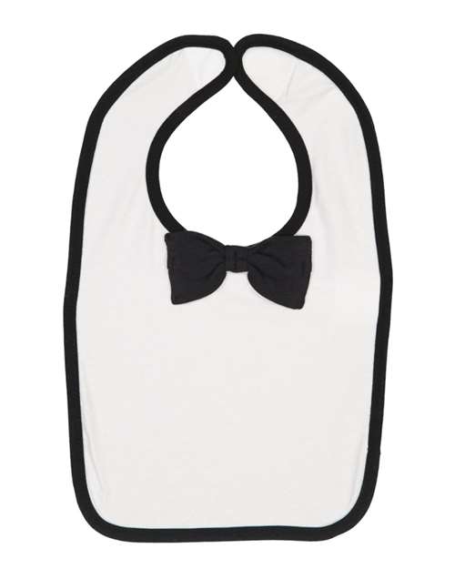 Rabbit Skins 1002 Infant Baby Rib Bow Tie Bib