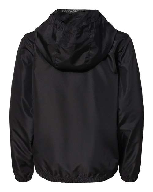 Independent Trading Co. EXP24YWZ Youth Lightweight Windbreaker Full-Zip Jacket