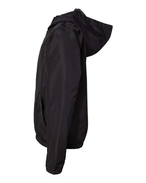 Independent Trading Co. EXP24YWZ Youth Lightweight Windbreaker Full-Zip Jacket
