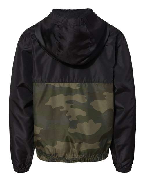 Independent Trading Co. EXP24YWZ Youth Lightweight Windbreaker Full-Zip Jacket