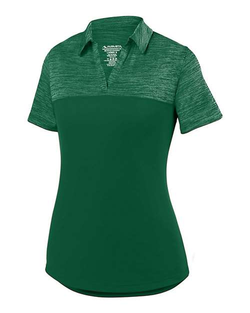 Augusta Sportswear 5413 Women's Shadow Tonal Heather Polo