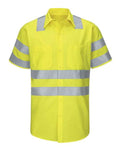 Red Kap SY24 Men's Enhanced & Hi-Visibility Work Shirt