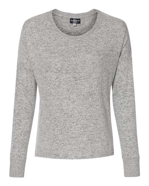 Boxercraft L06 Women's Cuddle Fleece Boxy Crewneck Pullover