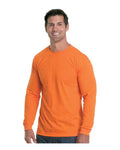 Bayside 5360 Unisex USA-Made Performance Long Sleeve T-Shirt