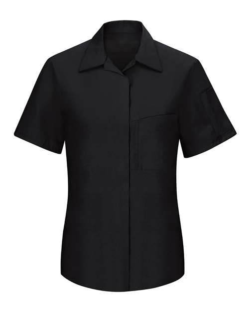 Red Kap SY41 Women's Performance Plus Short Sleeve Shop Shirt with Oilblok Technology