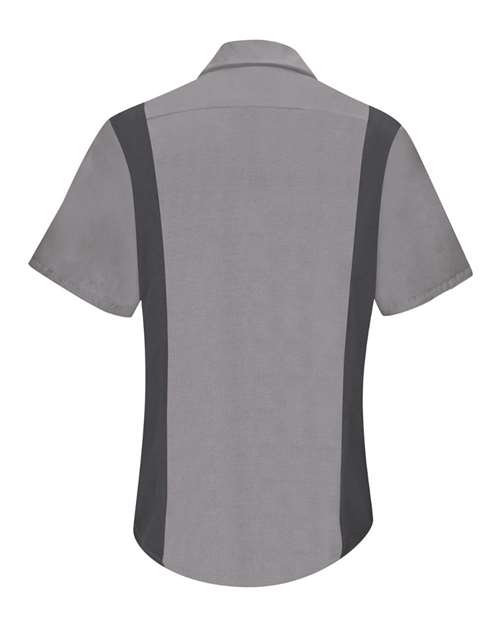 Red Kap SY41 Women's Performance Plus Short Sleeve Shop Shirt with Oilblok Technology