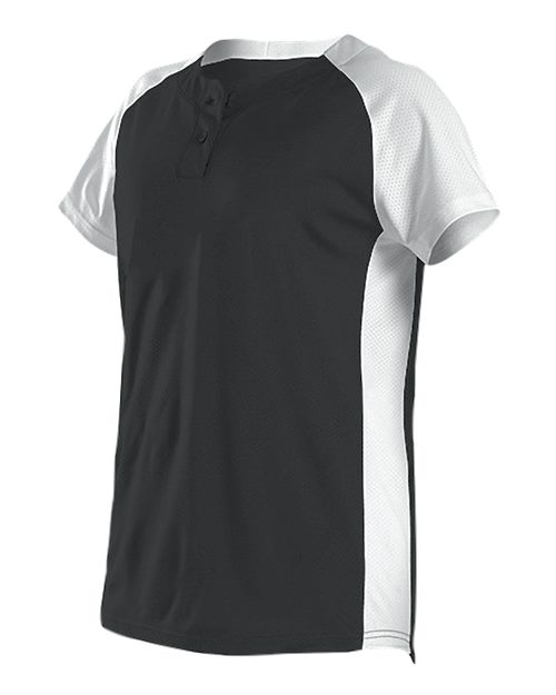 Alleson Athletic 522PDW Women's Two Button Fastpitch Jersey