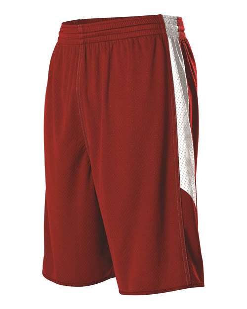Alleson Athletic 589PSP Men's Single Ply Reversible Basketball Shorts
