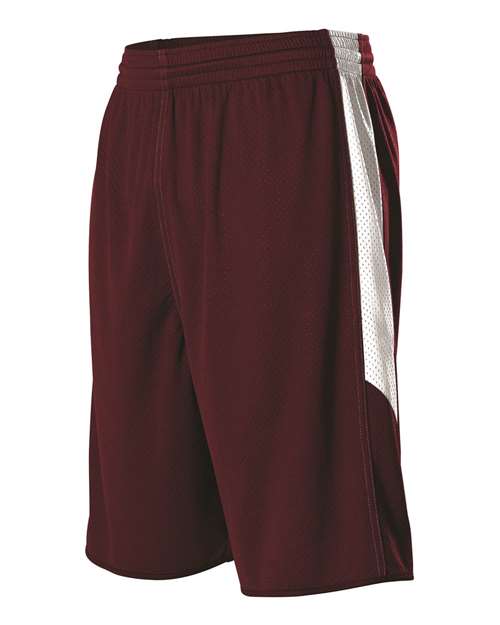 Alleson Athletic 589PSPY Youth Single Ply Reversible Shorts
