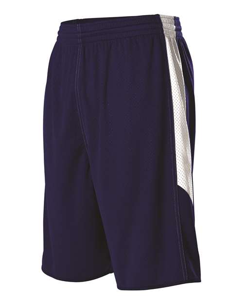 Alleson Athletic 589PSPY Youth Single Ply Reversible Shorts