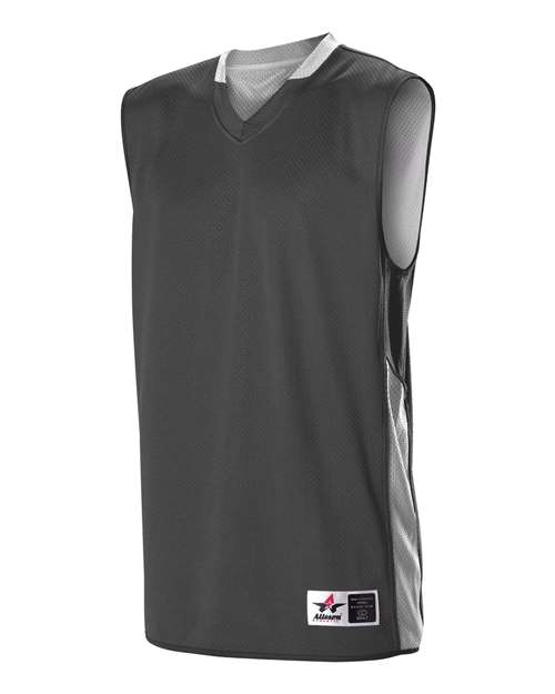 Alleson Athletic 589RSPY Youth Single Ply Reversible Jersey