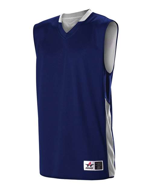 Alleson Athletic 589RSPY Youth Single Ply Reversible Jersey