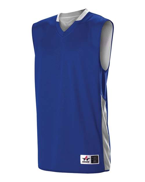 Alleson Athletic 589RSPY Youth Single Ply Reversible Jersey