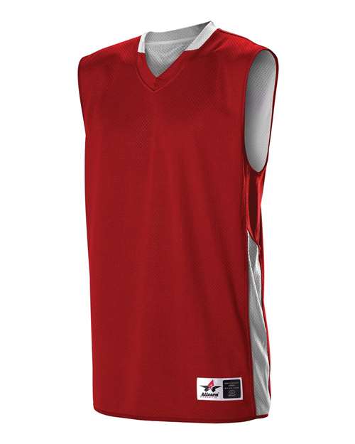 Alleson Athletic 589RSPY Youth Single Ply Reversible Jersey