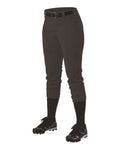 Alleson Athletic 605PBWY Girls' Fastpitch Softball Pants with Belt Loops
