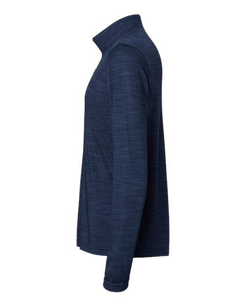 Adidas A475 Men's Lightweight Mélange Quarter-Zip Pullover