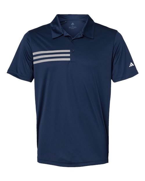 Adidas A324 Men's 3-Stripes Chest Polo