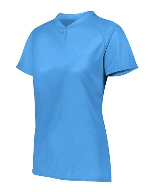 Augusta Sportswear 1567 Women's Attain Two-Button Jersey