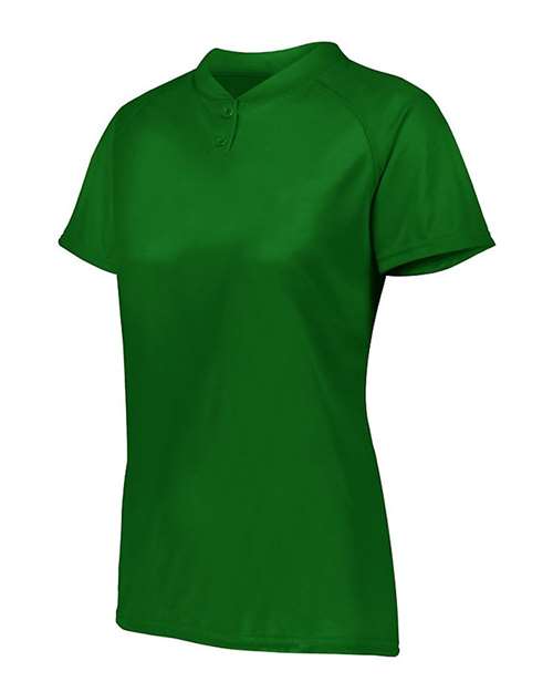 Augusta Sportswear 1567 Women's Attain Two-Button Jersey