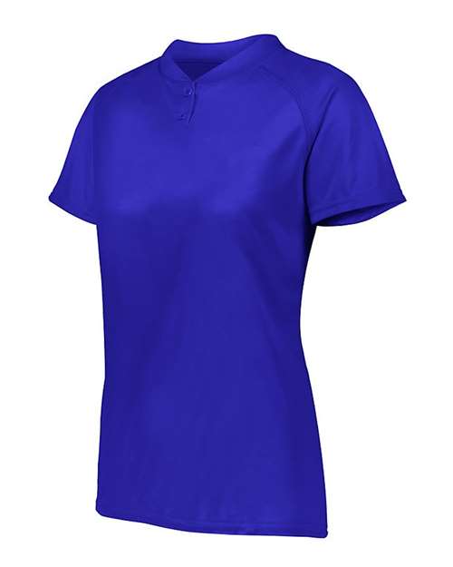Augusta Sportswear 1567 Women's Attain Two-Button Jersey
