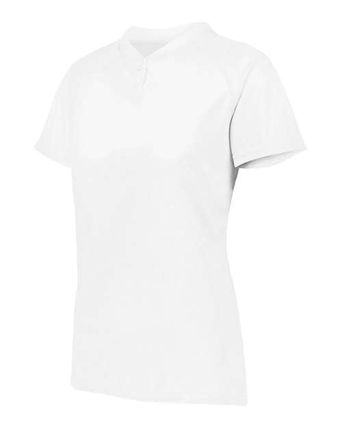 Augusta Sportswear 1567 Women's Attain Two-Button Jersey