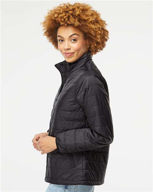 Independent Trading Co. EXP200PFZ Women's Puffer Jacket