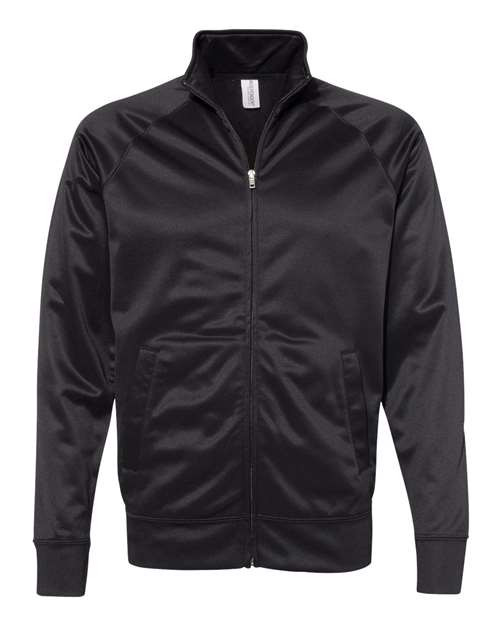 Independent Trading Co. EXP70PTZ Men's Lightweight Poly-Tech Full-Zip Track Jacket