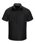 Red Kap SY42T Men's Tall Performance Plus Short Sleeve Shirt with Oilblok Technology