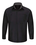 Red Kap SY32T Men's Tall Performance Plus Long Sleeve Shirt with OilBlok Technology