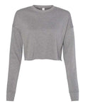 BELLA + CANVAS 7503 Women's Crop Crewneck Sweatshirt
