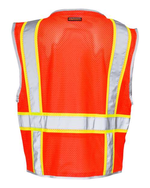 Kishigo 1510-1511 Unisex Premium Brilliant Series® Heavy-Duty Class 2 Vest