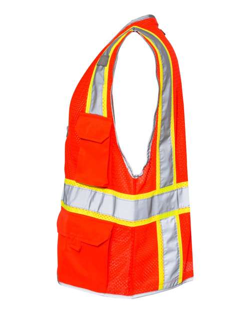 Kishigo 1510-1511 Unisex Premium Brilliant Series® Heavy-Duty Class 2 Vest