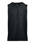 Badger 2108 Youth B-Core Hooded Sleeveless T-Shirt