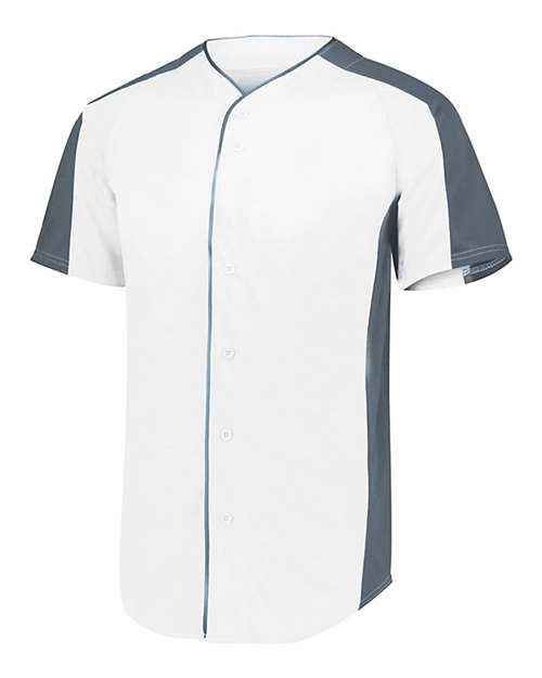 Augusta Sportswear 1655 Men's Full Button Baseball Jersey