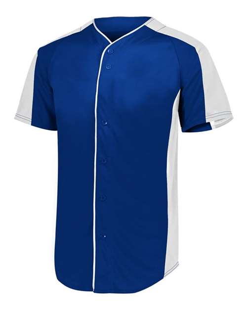 Augusta Sportswear 1656 Youth Full Button Baseball Jersey