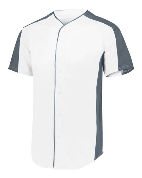 Augusta Sportswear 1656 Youth Full Button Baseball Jersey