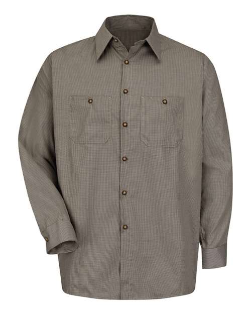 Red Kap SP10T Men's Tall Premium Long Sleeve Work Shirt