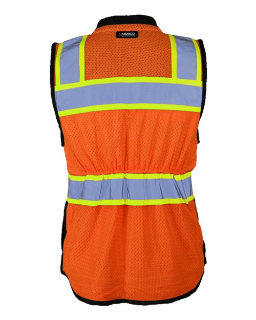 Kishigo S5021-5022 Women's Premium Black Series® Heavy Duty Surveyors Vest
