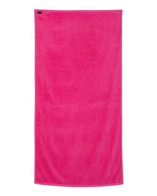 Q-Tees QV3060 Velour Beach Towel