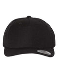 YP Classics 5789M Premium Five-Panel Curved Bill Snapback Cap