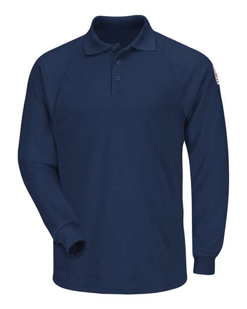 Bulwark SMP2 Men's Classic Long Sleeve Polo - CoolTouch®2
