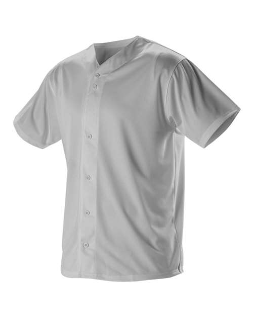 Alleson Athletic 52MBFJ Men's Full Button Lightweight Baseball Jersey