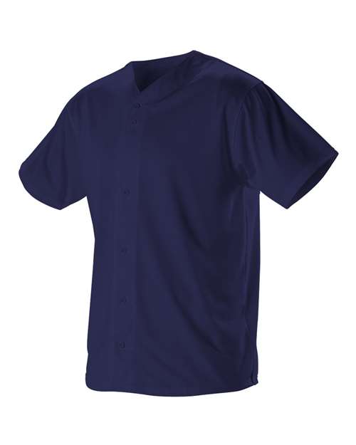 Alleson Athletic 52MBFJ Men's Full Button Lightweight Baseball Jersey