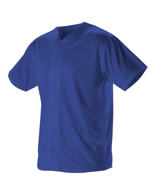 Alleson Athletic 52MBFJ Men's Full Button Lightweight Baseball Jersey
