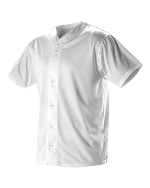 Alleson Athletic 52MBFJ Men's Full Button Lightweight Baseball Jersey