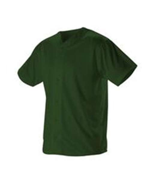 Alleson Athletic 52MBFJY Youth Full Button Lightweight Baseball Jersey