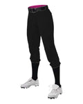 Alleson Athletic 615PSW Women's Premium Fastpitch Softball Pants with Belt Loops